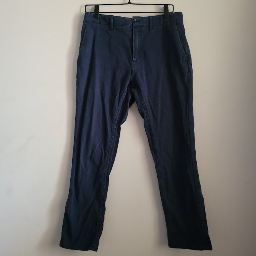 Banana republic men's Aiden Chino pants navy blue size 32x30
